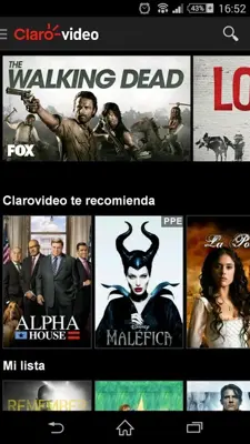 Clarovideo android App screenshot 3